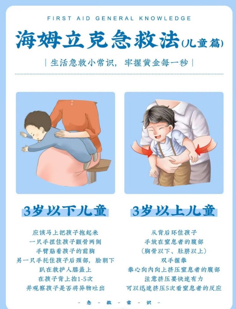 「人人都应学会的：海姆立克急救法」