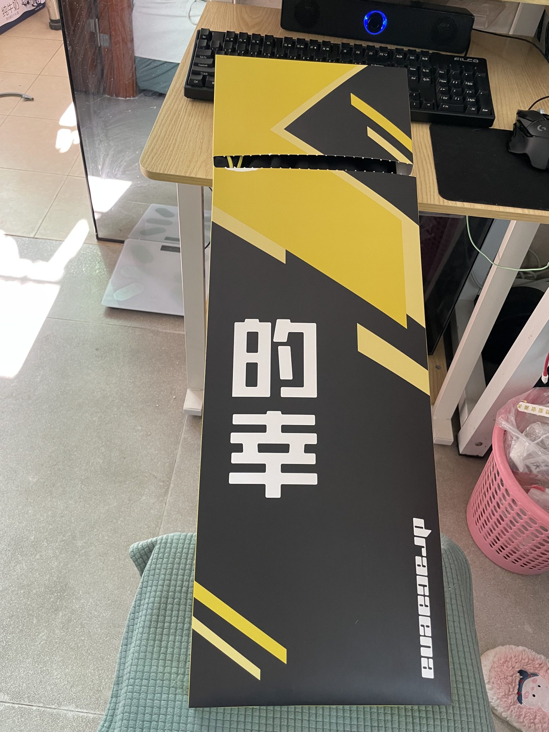 新的羽毛球拍