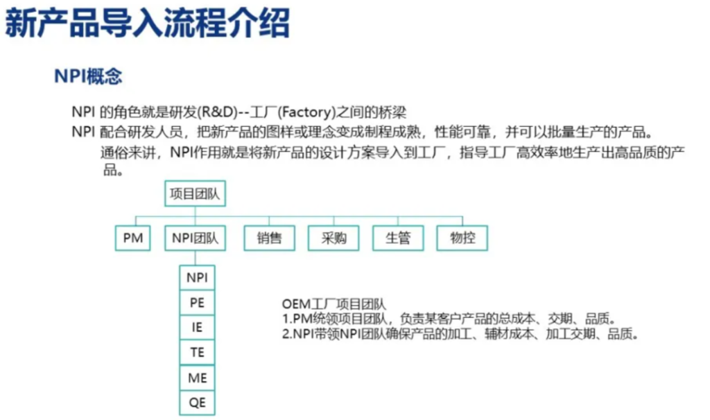 NPI 流程 - 从研发到量产导入全流程管理 NPI 流程 - 从研发到量产导入全流程管理
